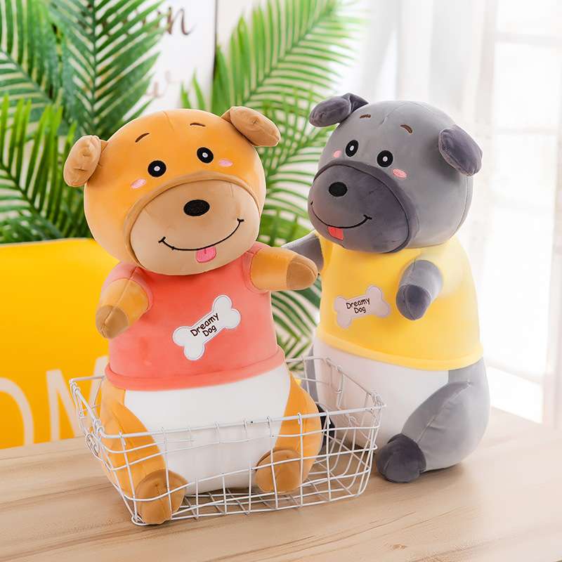 犬 おもちゃ ぬいぐるみ | ほっこりわんこ夢見るぬいぐるみ