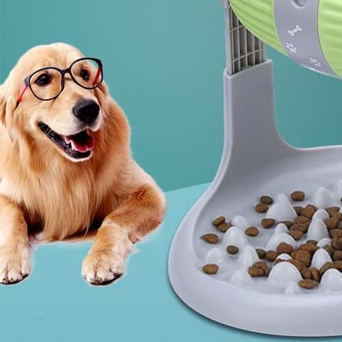 犬 おもちゃ 知育 | 知育ゆっくり食べるペット用フードボウル