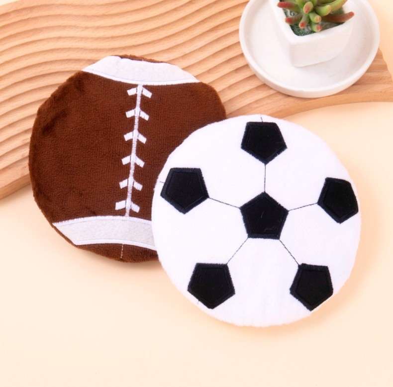 犬 おもちゃ ぬいぐるみ | スポーツボール型ぬいぐるみセット